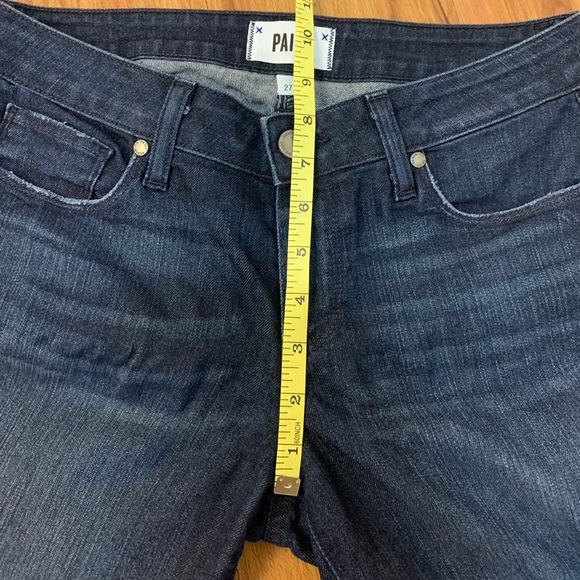 PAIGE DENIM Kylie Crop Skinny Dark Wash Jeans - Picture 6 of 8